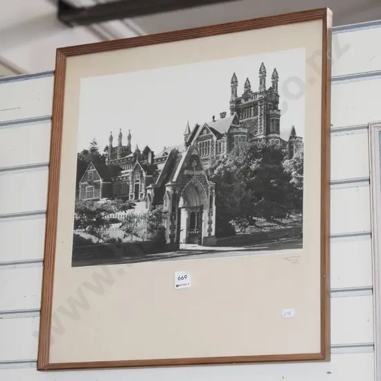 framed photo print - Otago Boys