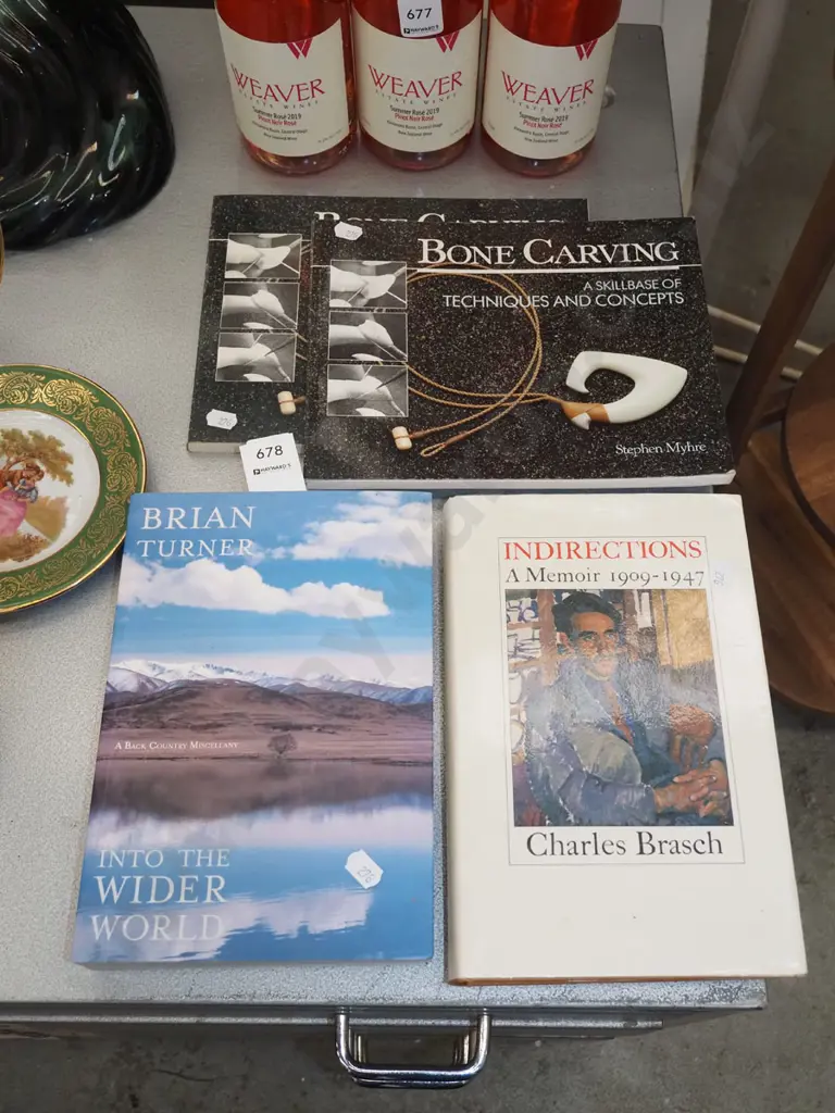 bone carving books, Brian Turner art book and 1 other Image 1++