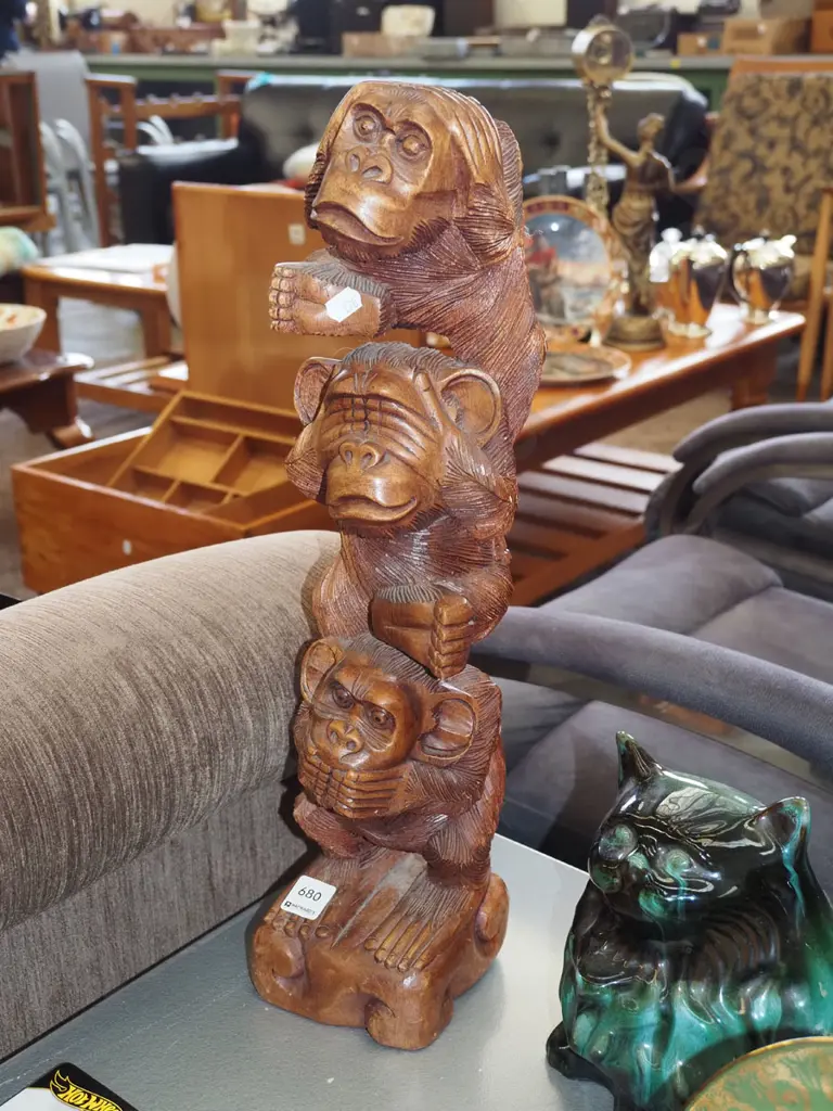 monkey figurine H520 Image 1++