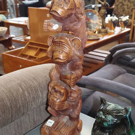 monkey figurine H520