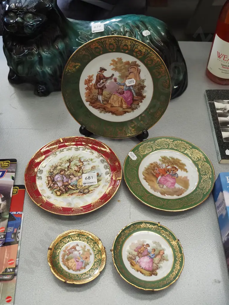 5x Limoges plates Image 1++