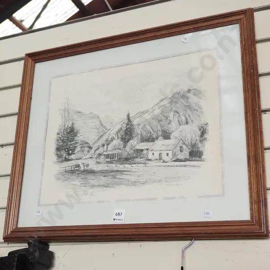 framed print - Arrowtown