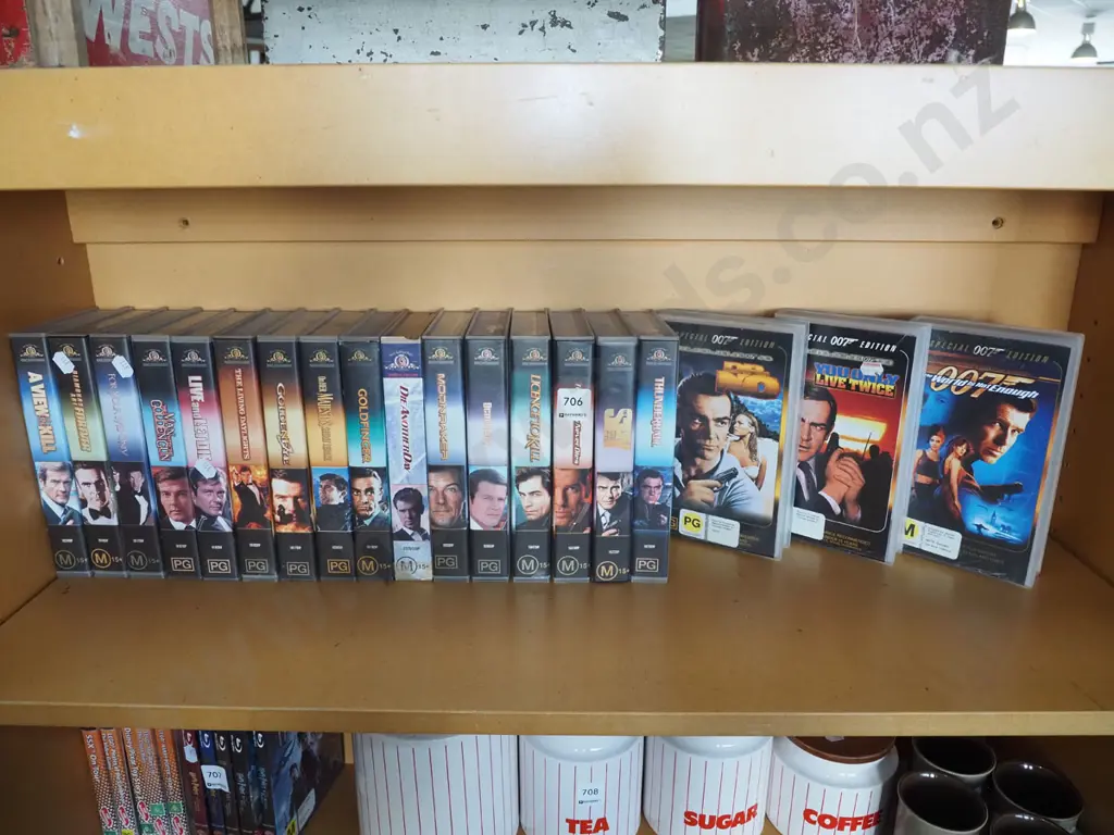 James Bond VHS Image 1++