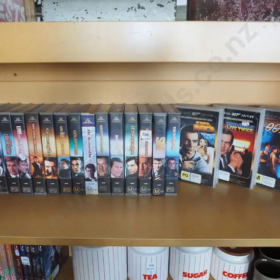 James Bond VHS