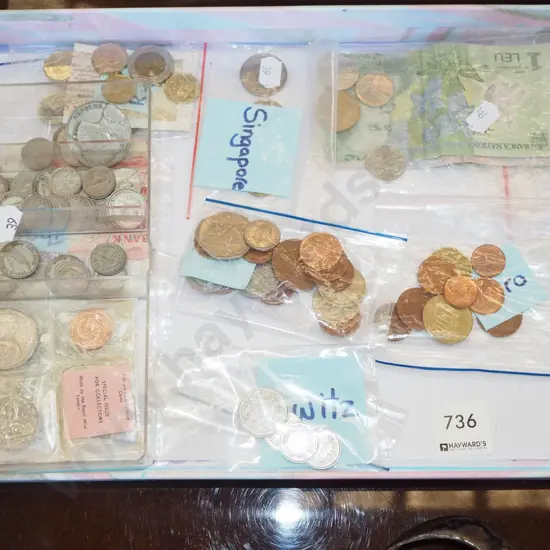 tray of notes and coins