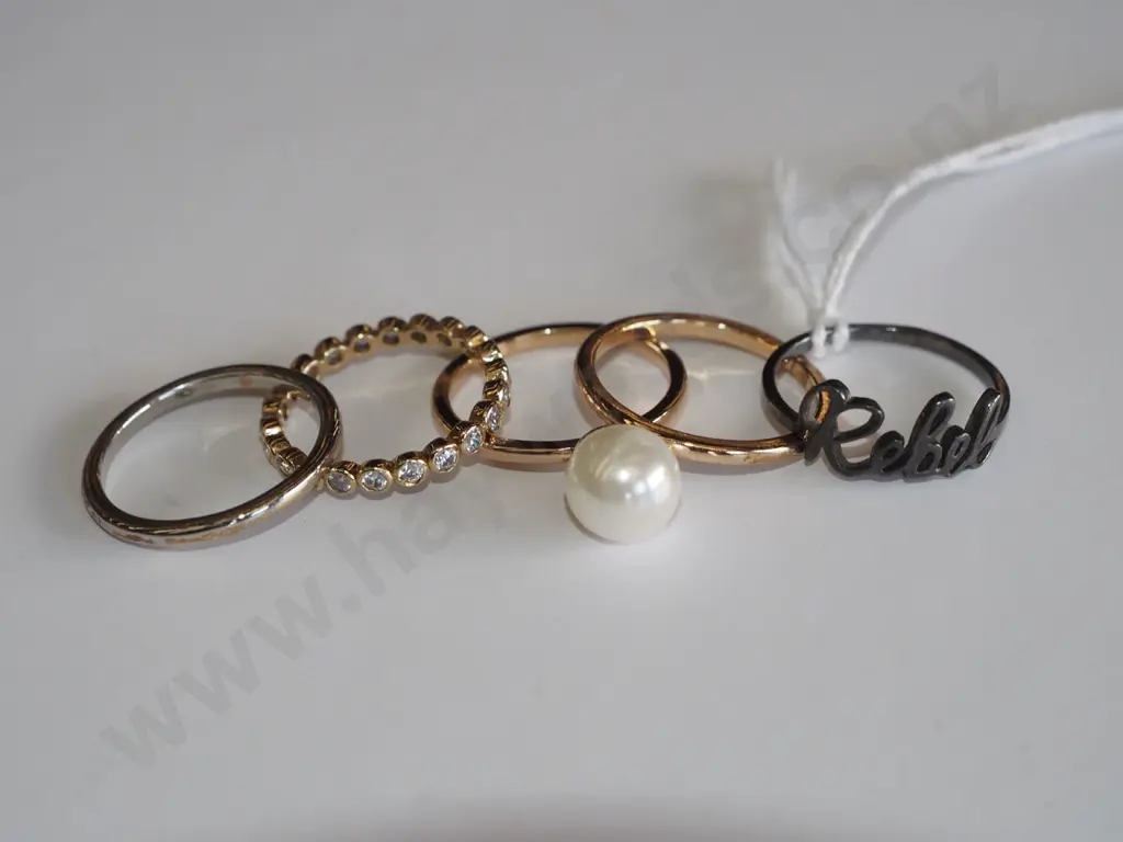 5x dress rings Image 1++