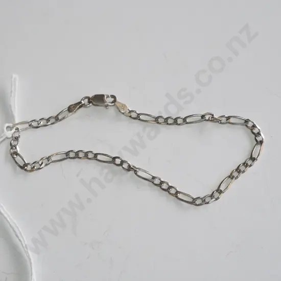sterling silver chain bracelet