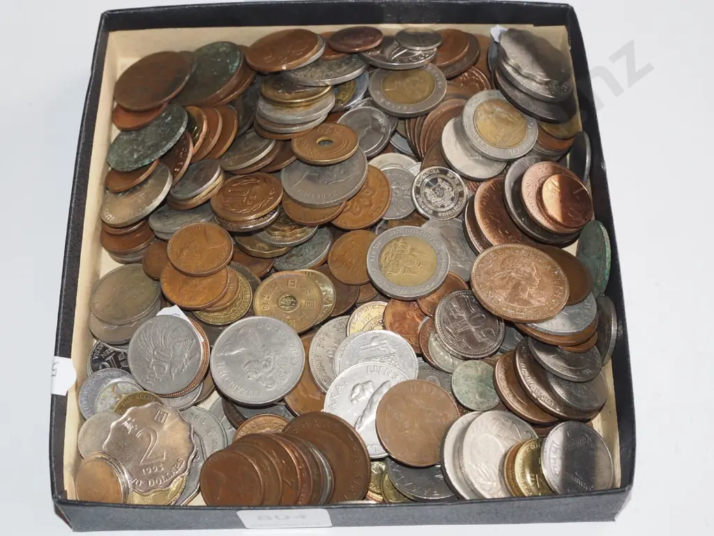 tray of coins Image 1++