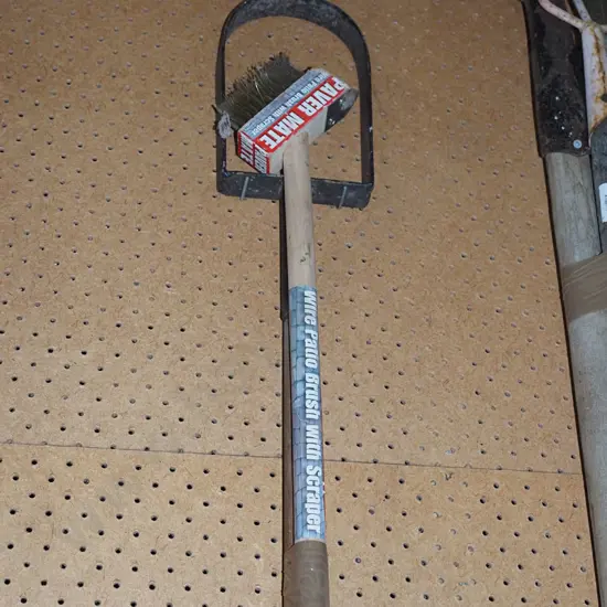 cultivator, Paver Mate wire brush