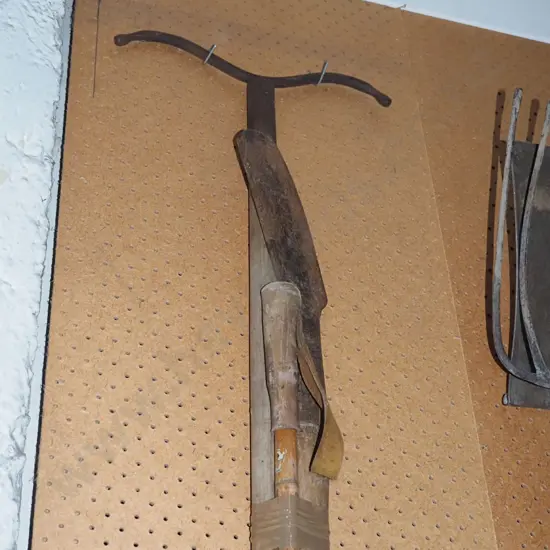 vintage ski pole, slasher, shepherd's crook