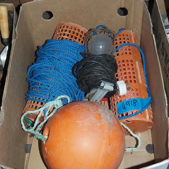 trouble lights, fishing buoy etc