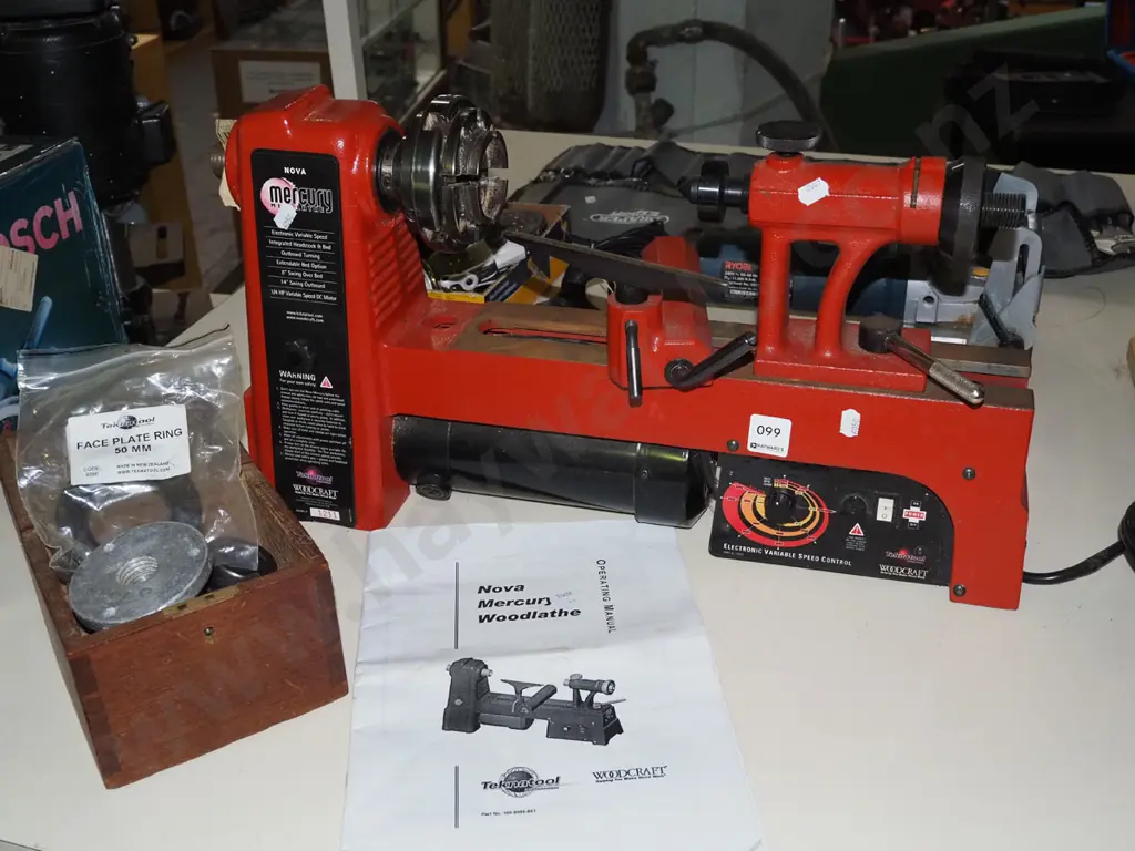 Nova Mercury wood lathe L500 Image 1++