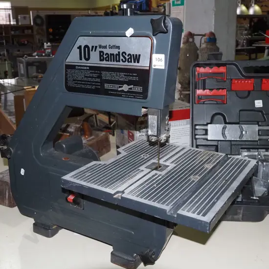 10" wood cutting band saw