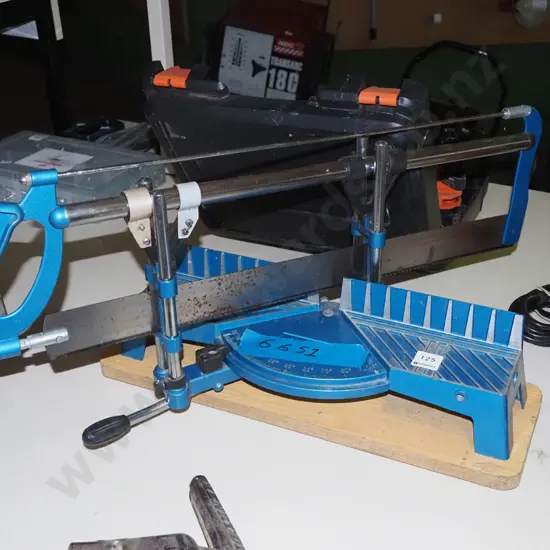 mitre box and saw