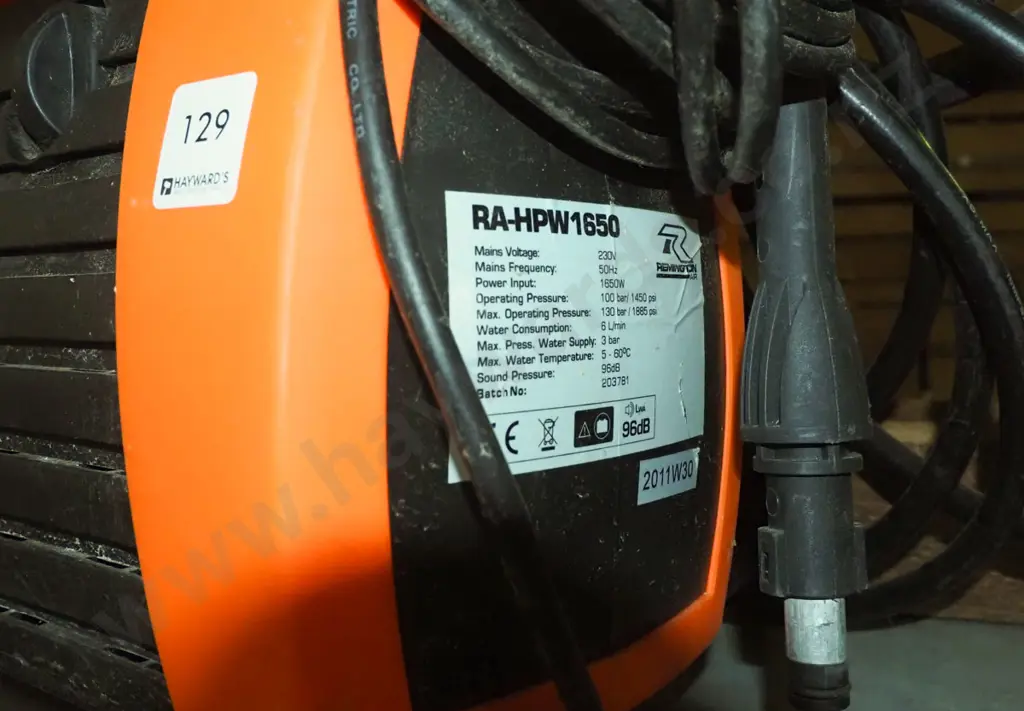 Remington 1650W high pressure washer Image 1++