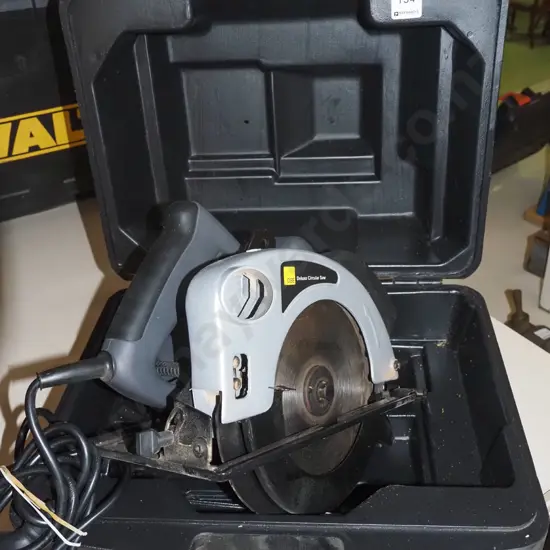 cased Deluxe circular saw