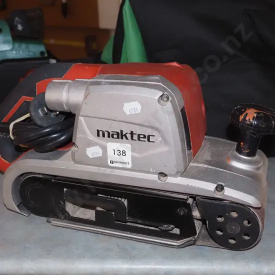 Maktec belt sander