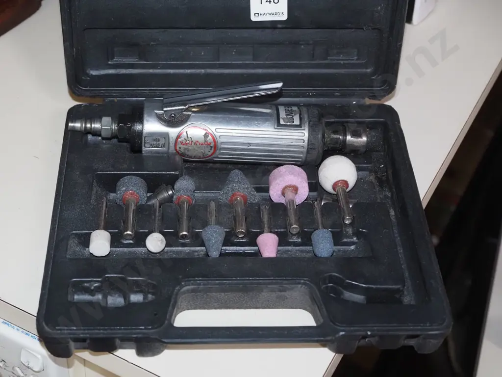 air powered rotary tool in case Image 1++