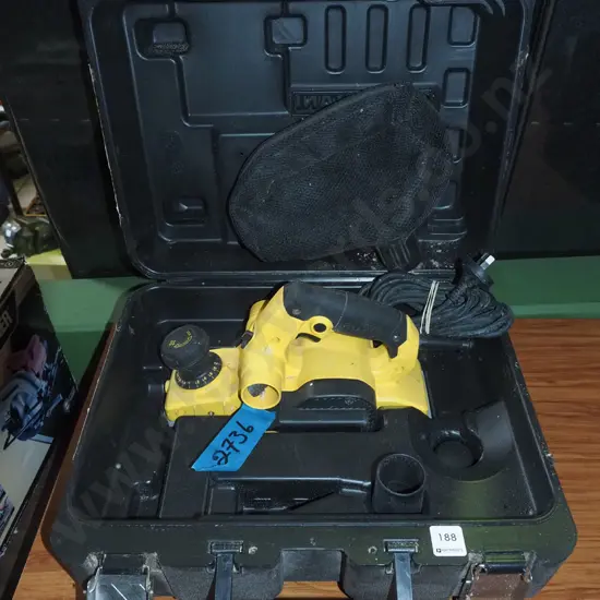 cased Stanley electric planer