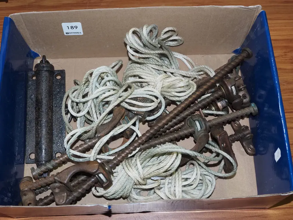 box; vintage window openers, sprung latch Image 1++