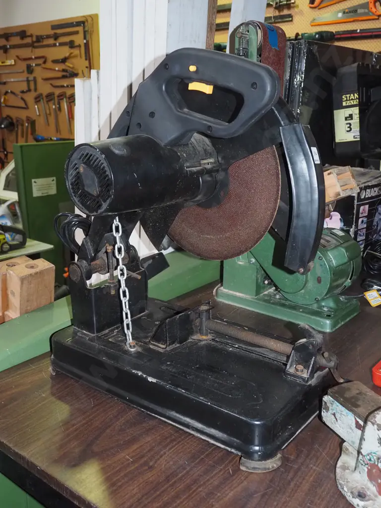 metal cut off drop saw Image 1++