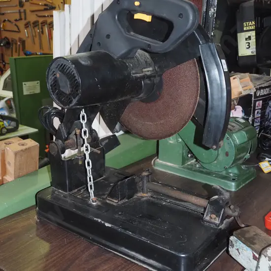 metal cut off drop saw