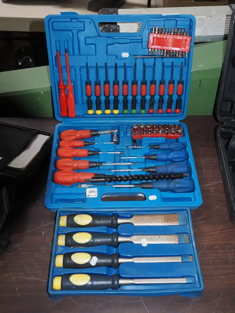 screwdriver set, chisel set Image 1++