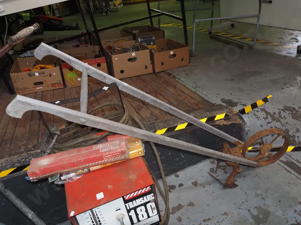 vintage Planet Junior hand operated wheel hoe/plough Image 1++