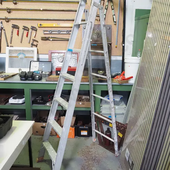 6 step aluminium ladder