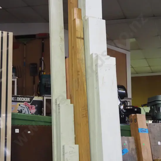 3x lengths of oregon, 1x length of pine Tallest L3000