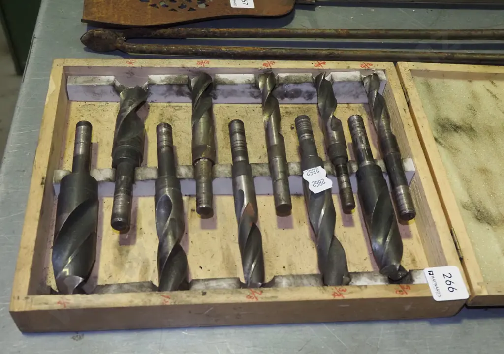 cased engineer's dril bits Image 1++