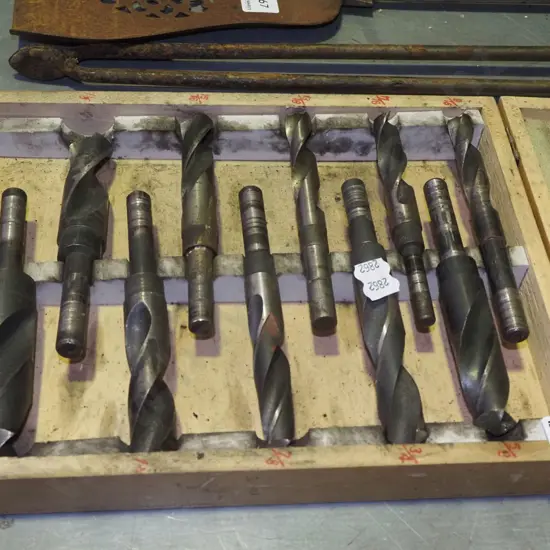 cased engineer's dril bits