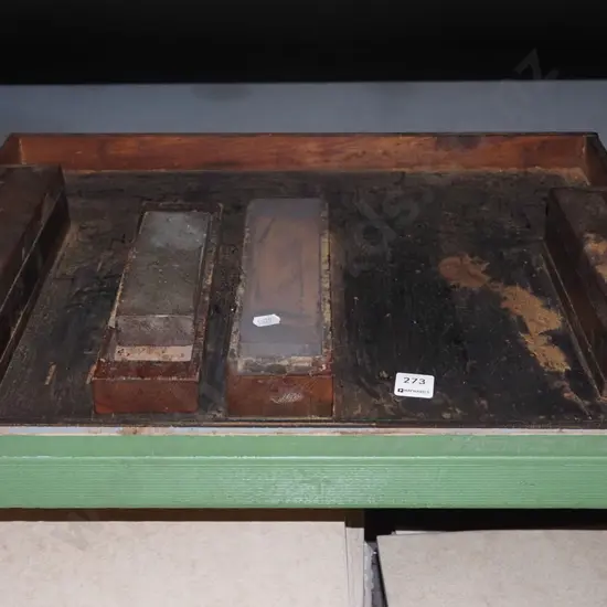 sharpening stones on board