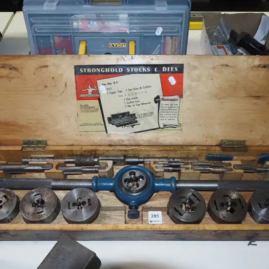 box; tap and die set 