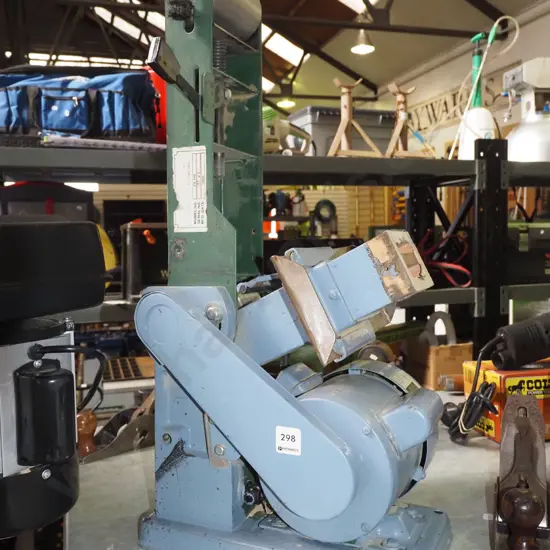 wall mounted belt sander