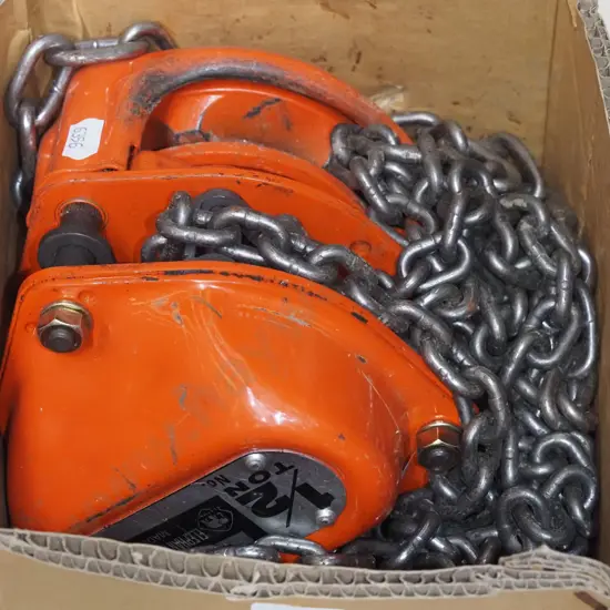 half tonne block and tackle