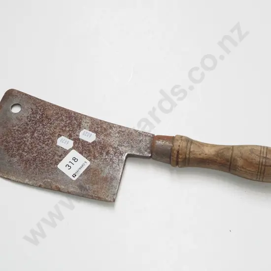 vintage butcher's cleaver
