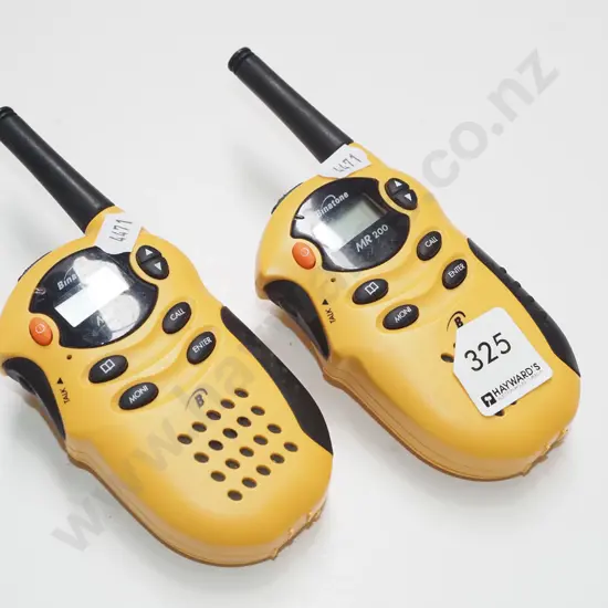 2x Binatone 2 way radios