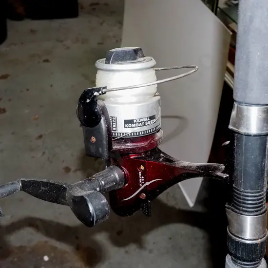 fishing rod and reel