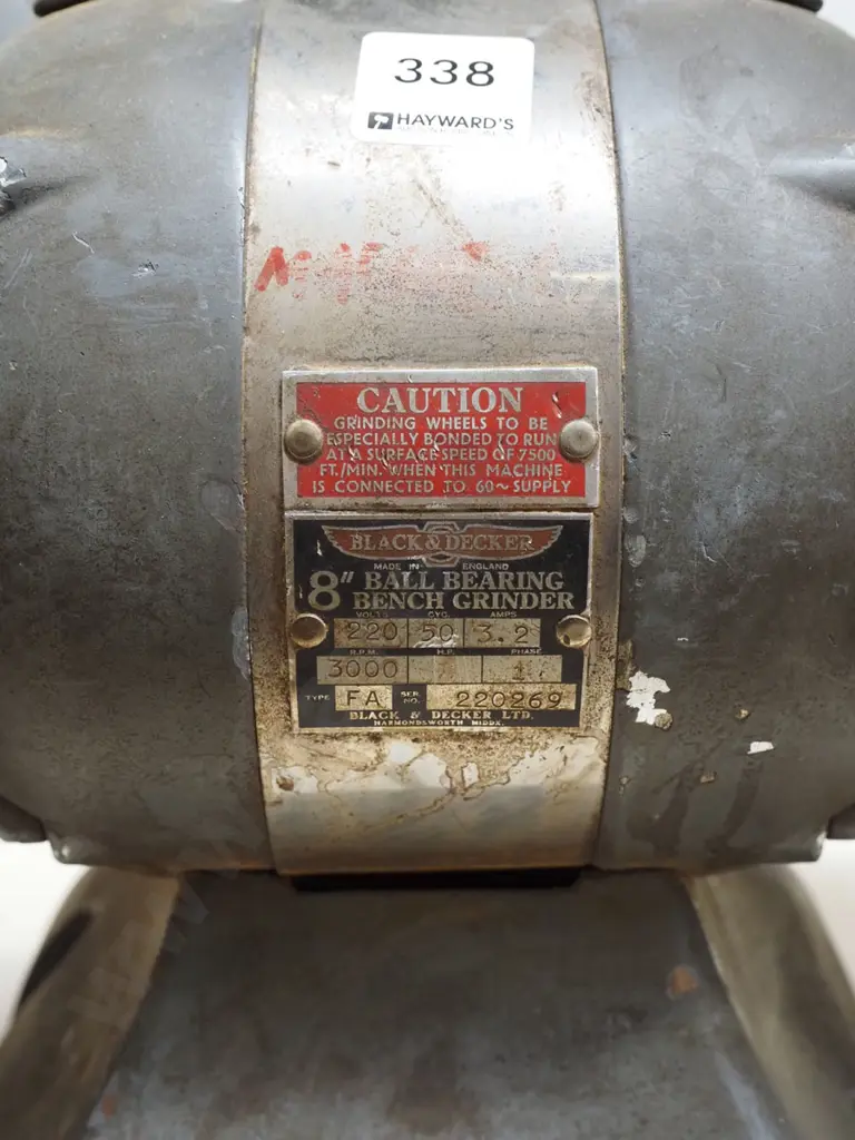 vintage bench top grinder Image 1++