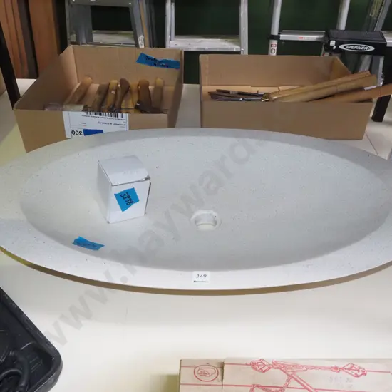 designer bathroom sink and plug W850