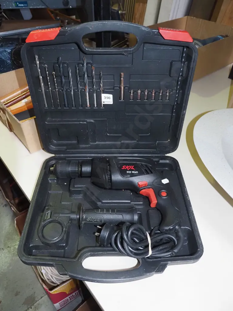 cased Skill 550W drill Image 1++