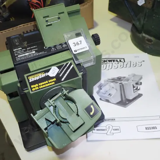 Rockwell Shock Series 5 speed drill sharpener
