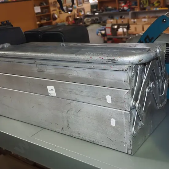 metal concertina tool box