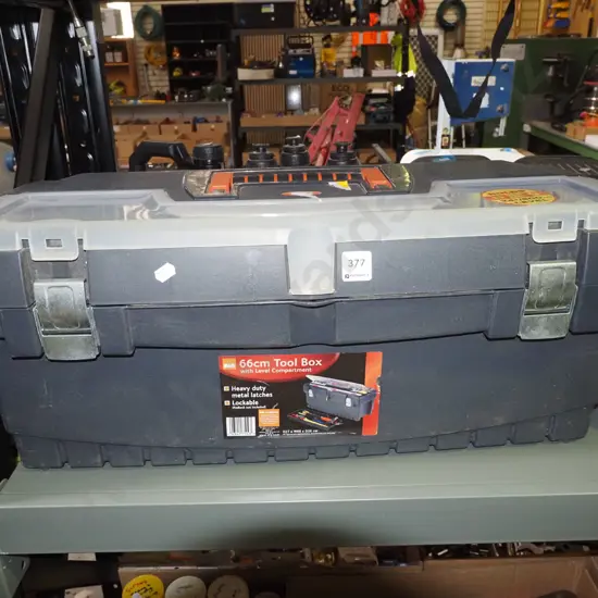 66cm plastic tool box