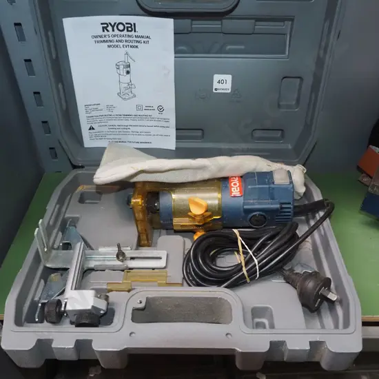 Ryobi trimming and routing kit