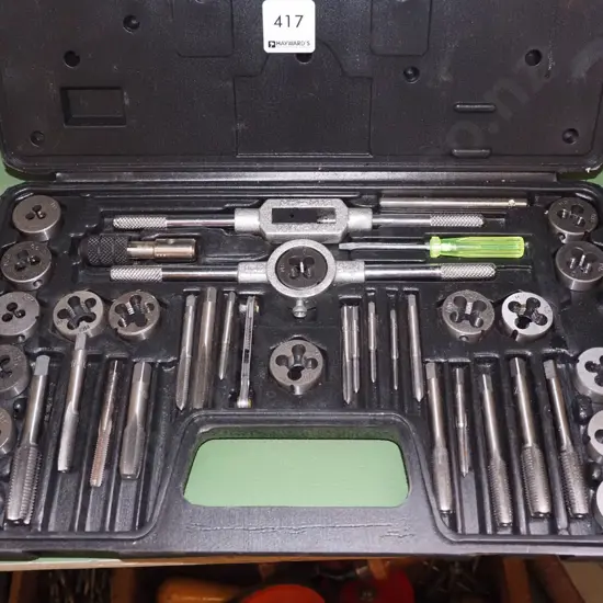 cased tap and die set