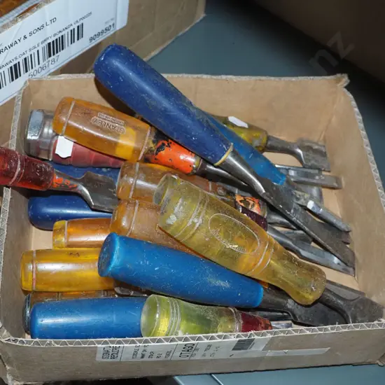 box of chisels