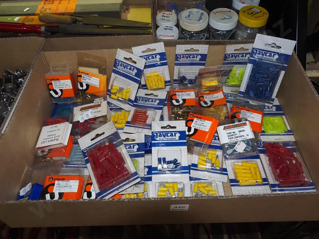 box; spade crimp connectors etc Image 1++