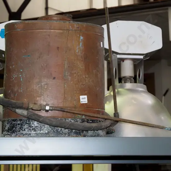 vintage copper backpack sprayer